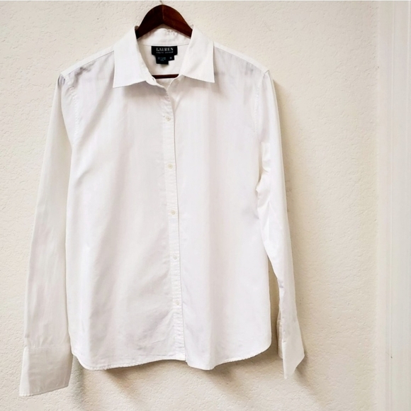 Lauren Ralph Lauren Long Sleeve French Cuffs Women's Size 16 - Picture 1 of 6